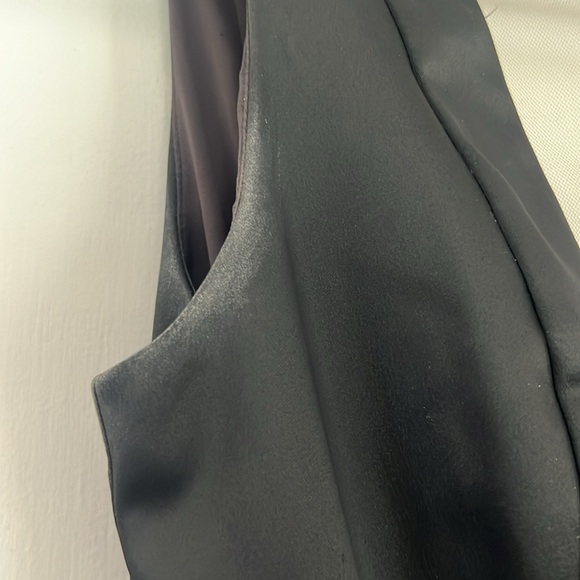 Bebe Black Mesh Front Mini Dress (read description) - Picture 4 of 10